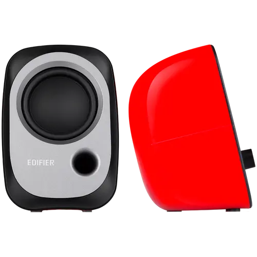 Edifier R12U 2.0 Audio System, USB, AUX, 2.25-inch Drivers, 4W (RMS), Volume Control, Red - image 3