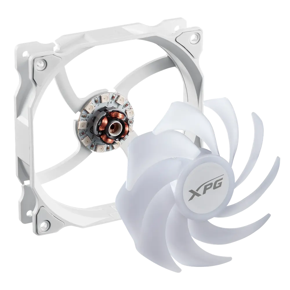 Вентилатор, ADATA XPG VENTO 120 ARGB PWM WH 3X - image 4