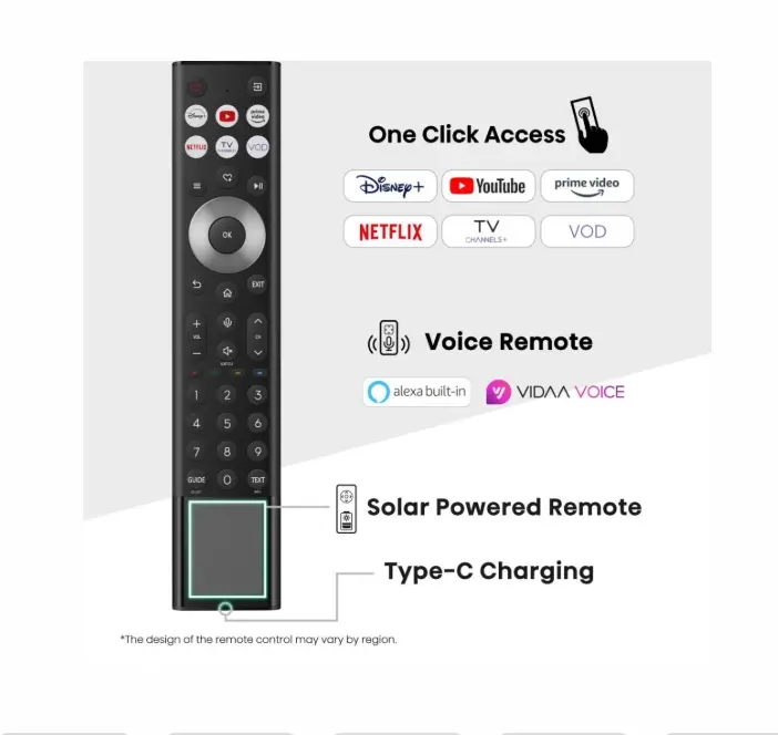 Телевизор, Hisense 85"U7Q Pro, 4K Ultra HD 3840x2160, ULED, FALD, Quantum Dot, 165Hz, IPS, HDR 10+, HLG, Dolby Vision IQ, Dolby Atmos, Smart TV, WiFi 5GHz, WiFi Direct, BT, Anyview Cast,light sensor,Solar Powered Remote, 4xHDMI, 2xUSB, LAN, CI+, DVB-T2/C/S2, Black - image 2