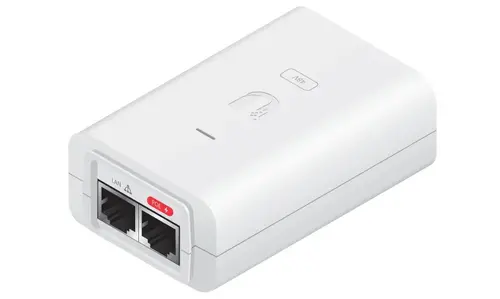PoE Инжектор Ubiquiti POE-48-24W-WH, 48VDC, 24W