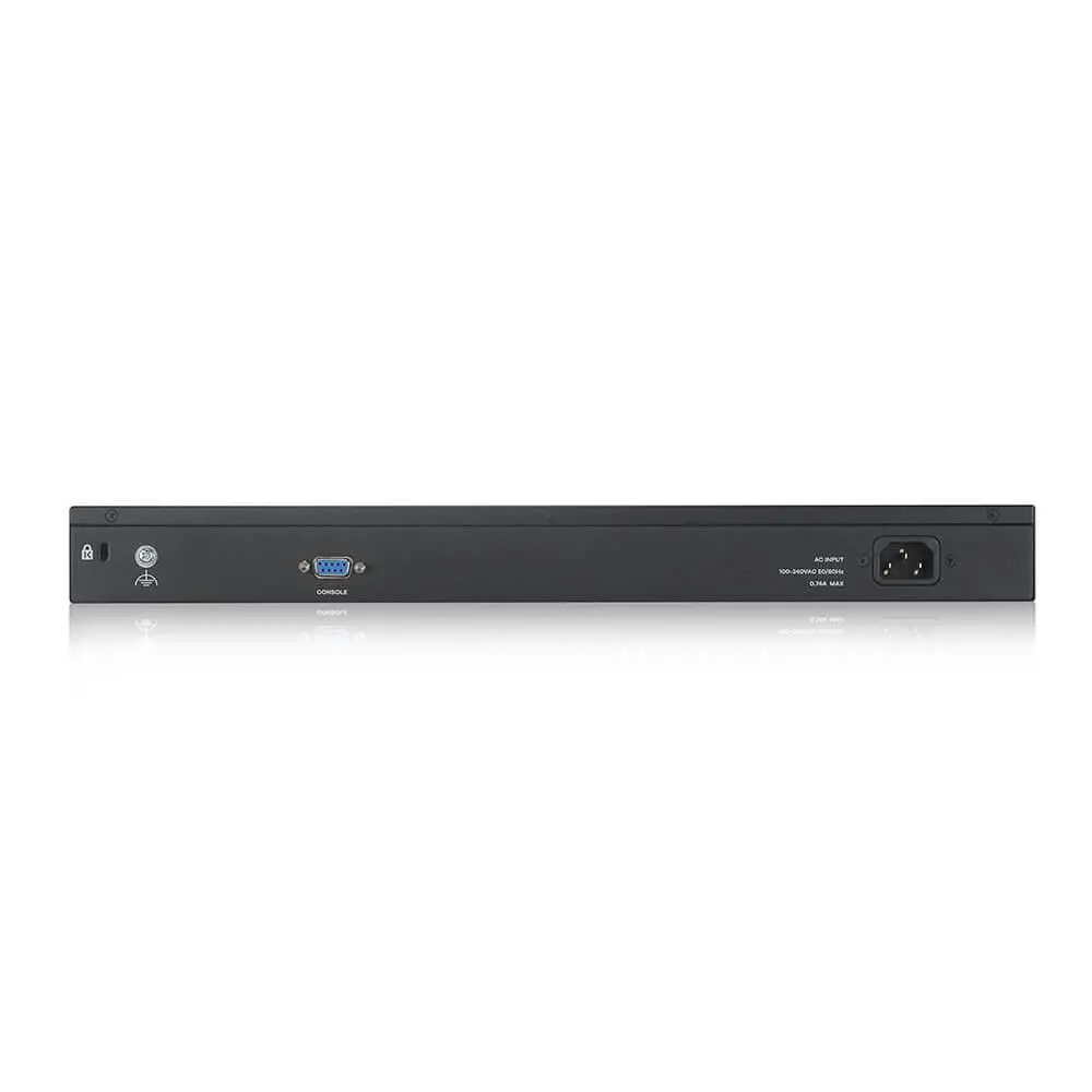 Суич ZyXEL GS-2220-50, 48-портов Layer2+, 44x Gb+ 4x Gbcombo (RJ45/SFP) + 2x Gb SFP, управляем - image 2