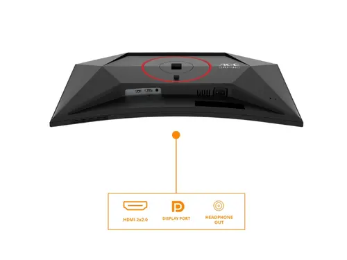 Монитор, AOC C27G4Z2, 27" Curved 1500R, Fast VA, WLED, 1920x1080@260Hz (OC, Native 240Hz), 1ms GtG, 0.3ms MPRT, 300cd m/2, 3000:1, Adaptive Sync, FlickerFree, Low Blue Mode, Tilt, Height Adjust, Swivel, 2xHDMI, DP - image 3