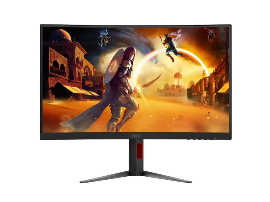 Монитор, AOC C27G4Z2, 27" Curved 1500R, Fast VA, WLED, 1920x1080@260Hz (OC, Native 240Hz), 1ms GtG, 0.3ms MPRT, 300cd m/2, 3000:1, Adaptive Sync, FlickerFree, Low Blue Mode, Tilt, Height Adjust, Swivel, 2xHDMI, DP - image 4
