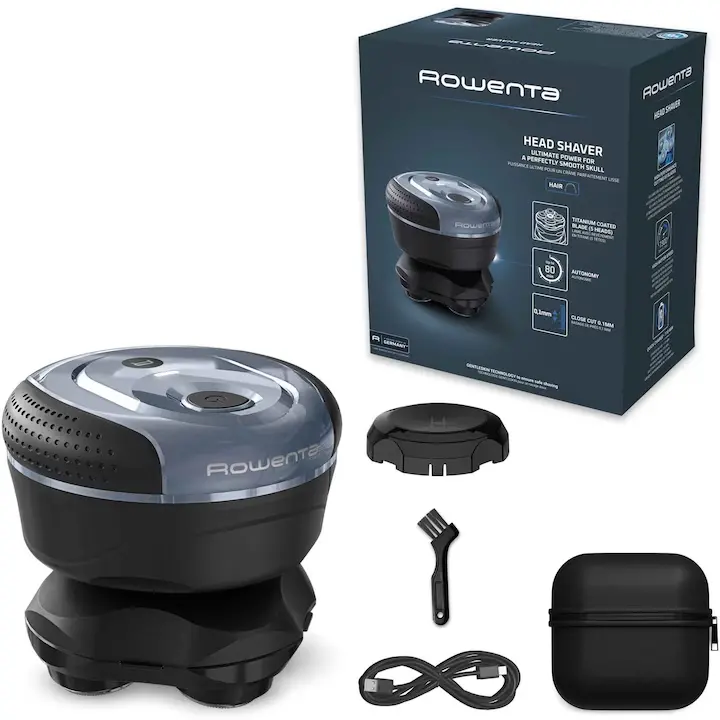 Машинка за подстригване, Rowenta TN3110E0 Skull Shaver, Titanium coated blade, Waterproof IPX4, Vaity Case - image 1