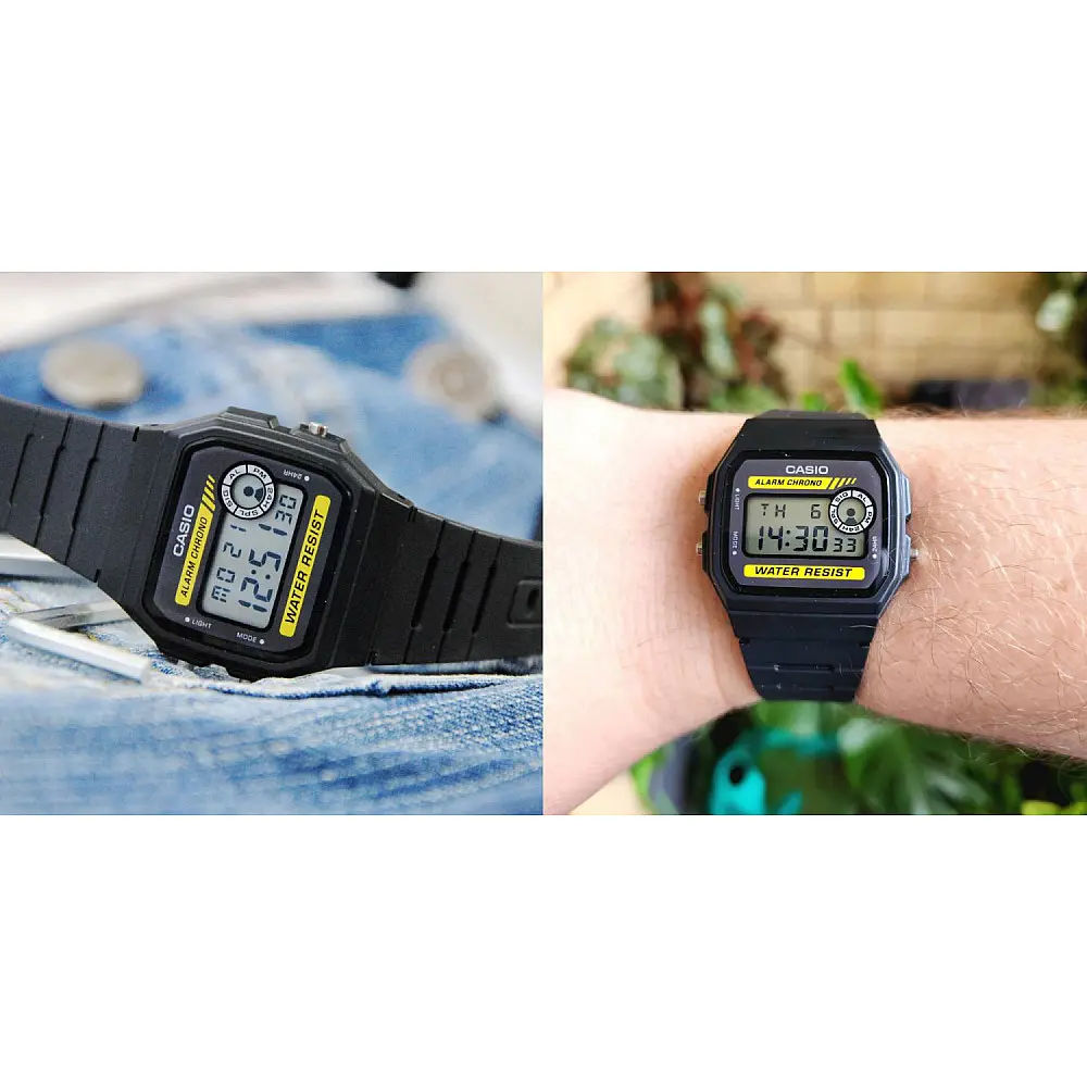 Унисекс дигитален часовник Casio - Casio Collection - F-94WA-9DG - image 2