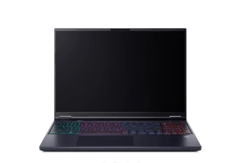 Лаптоп, Acer Predator Helios Neo 16 AI, PHN16-73-9649, Intel Core Ultra 9 275HX (up to 5.4GHz, 36MB), 16" WQXGA (2560x1600) IPS 240Hz, 16GB DDR5 (1 slot free), 1024GB PCIe NVMe SSD, GeForce RTX 5070Ti 12GB GDDR7, FHD IR Cam, WiFi 6E, BT 5.3, No OS - image 2