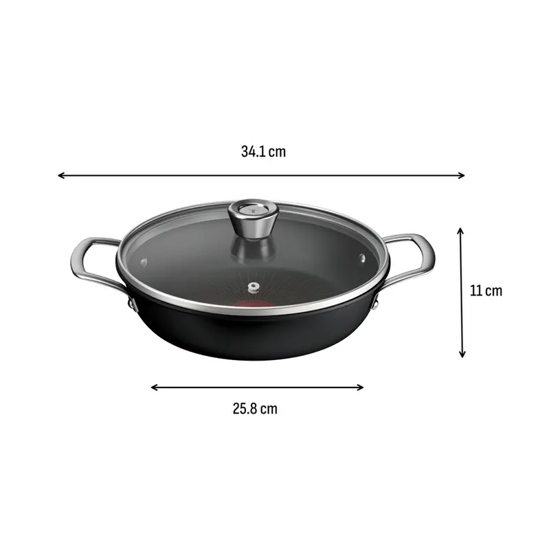 Тиган, Tefal G3308802 Sah24Lid Ml Alz Pe Excel Plus B - image 3
