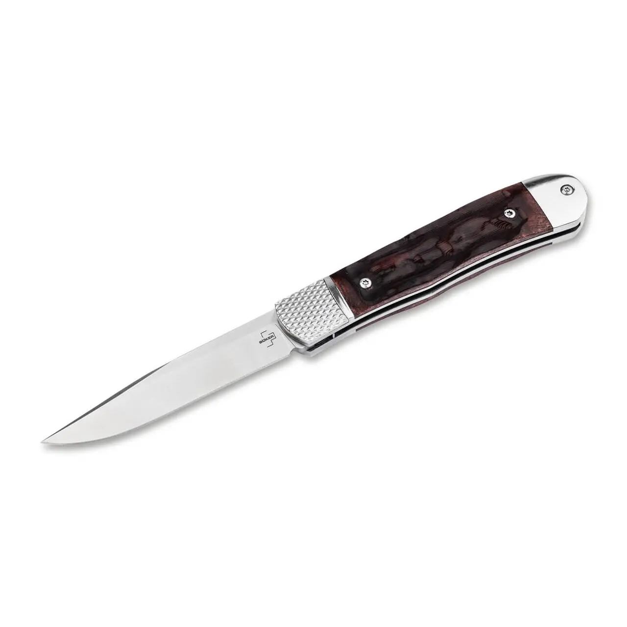 Σουγιάς Böker Plus Hidden Release Trapper Appaloosa Bone