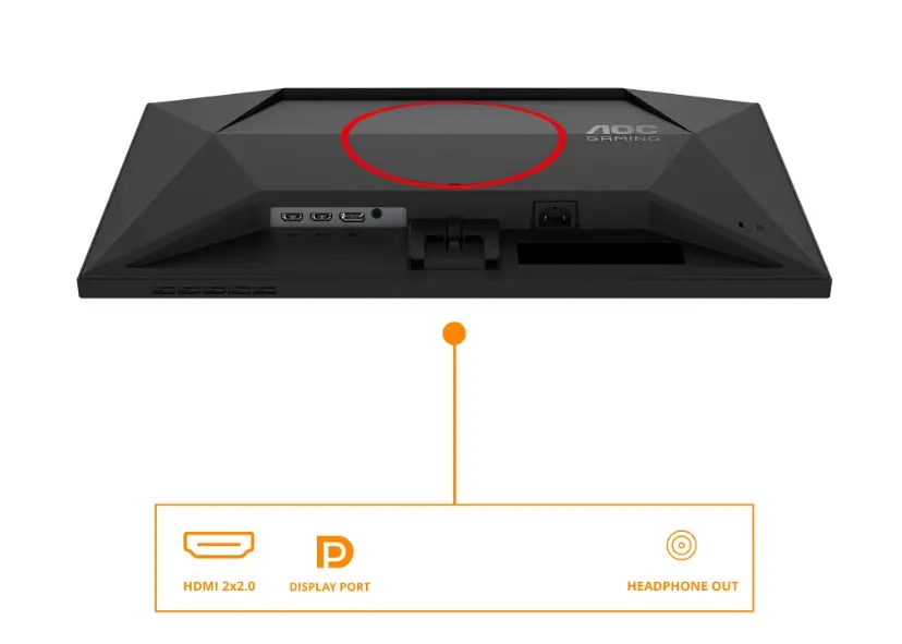 Монитор, AOC 24G4ZR, 23.8" Fast IPS WLED, 1920x1080@260Hz (OC, Native 240Hz), 1ms GtG, 0.3ms MPRT, 300cd m/2, 1000:1, Adaptive Sync, FlickerFree, Anti Blue Light, Tilt, Height Adjust, Pivot, Swivel, 2xHDMI, DP - image 2