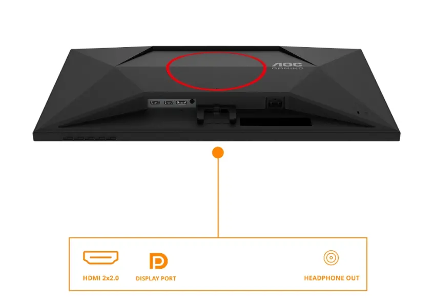 Монитор, AOC 27G4ZR, 27" Fast IPS WLED, 1920x1080@260Hz (OC, Native 240Hz), 1ms GtG, 0.3ms MPRT, 300cd m/2, 1000:1, Adaptive Sync, FlickerFree, Anti Blue Light, Tilt, Height Adjust, Pivot, Swivel, 2xHDMI, DP - image 2