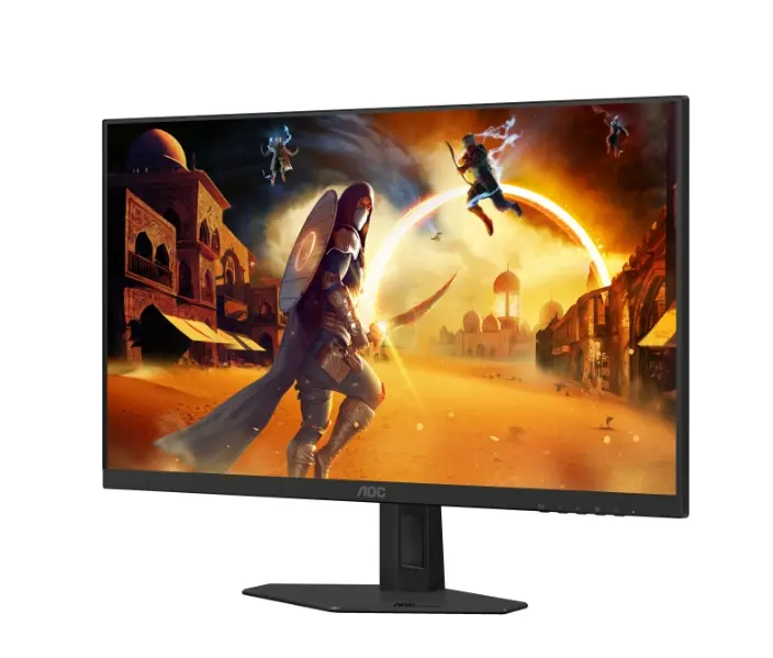 Монитор, AOC 27G4ZR, 27" Fast IPS WLED, 1920x1080@260Hz (OC, Native 240Hz), 1ms GtG, 0.3ms MPRT, 300cd m/2, 1000:1, Adaptive Sync, FlickerFree, Anti Blue Light, Tilt, Height Adjust, Pivot, Swivel, 2xHDMI, DP - image 5