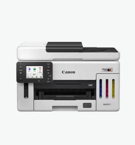 Мастилоструйно многофункционално устройство, Canon MAXIFY GX6140 All-In-One, White&Black - image 1