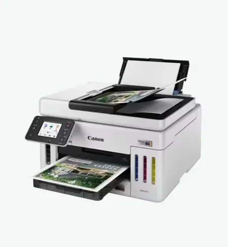 Мастилоструйно многофункционално устройство, Canon MAXIFY GX6140 All-In-One, White&Black - image 3