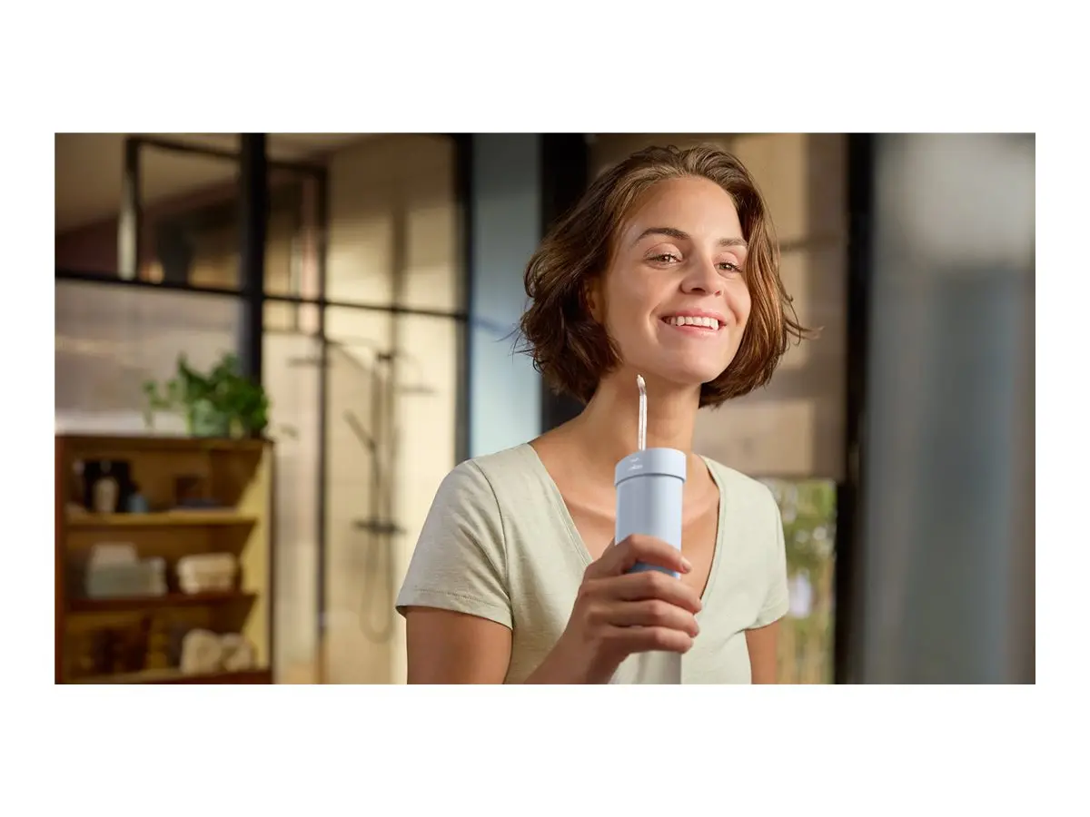 PHILIPS Cordless Power Flosser 1000 blue Easy-to-fill 200ml reservoir - image 4