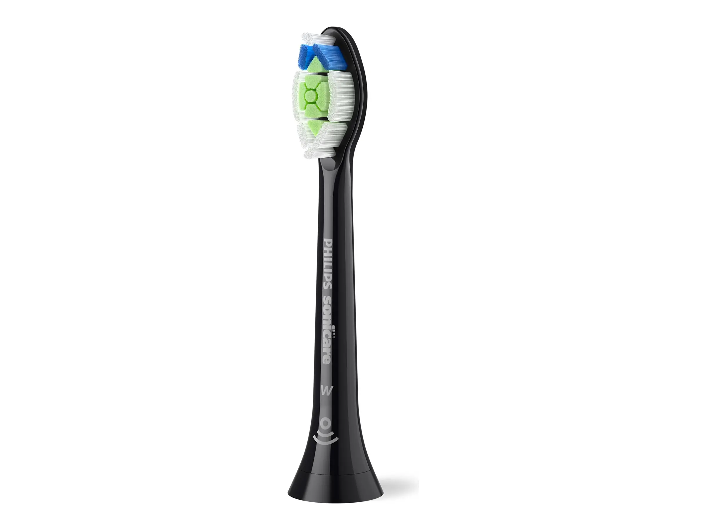 PHILIPS Sonicare комплект 8 бр резевни глави Optimal White за звукова четка за зъби цвят черен