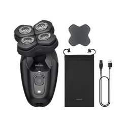PHILIPS Електрическа самоpcъсначка за глава Pro Series 5000 сухо и мокро бръснене 360 гъвкава глава Системата за събиране на косми