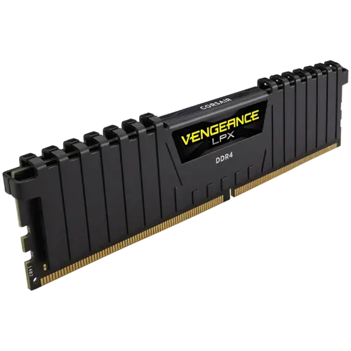 CORSAIR DDR4, 3200MHz 8GB 1x8GB Dimm, Unbuffered, Single Rank, 16-20-20-38, XMP 2.0, Vengeance LPX black Heatspreader, Black PCB, 1.35V - image 1