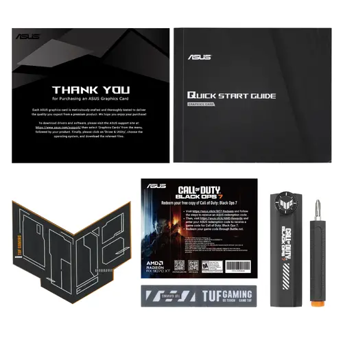 Видео карта ASUS TUF GAMING RADEON RX 9070 XT COD BO7 Speical Edition OC 16GB GDDR6 - image 10