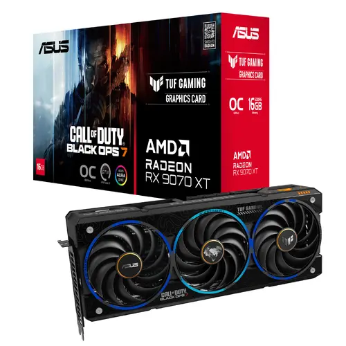 Видео карта ASUS TUF GAMING RADEON RX 9070 XT COD BO7 Speical Edition OC 16GB GDDR6 - image 9