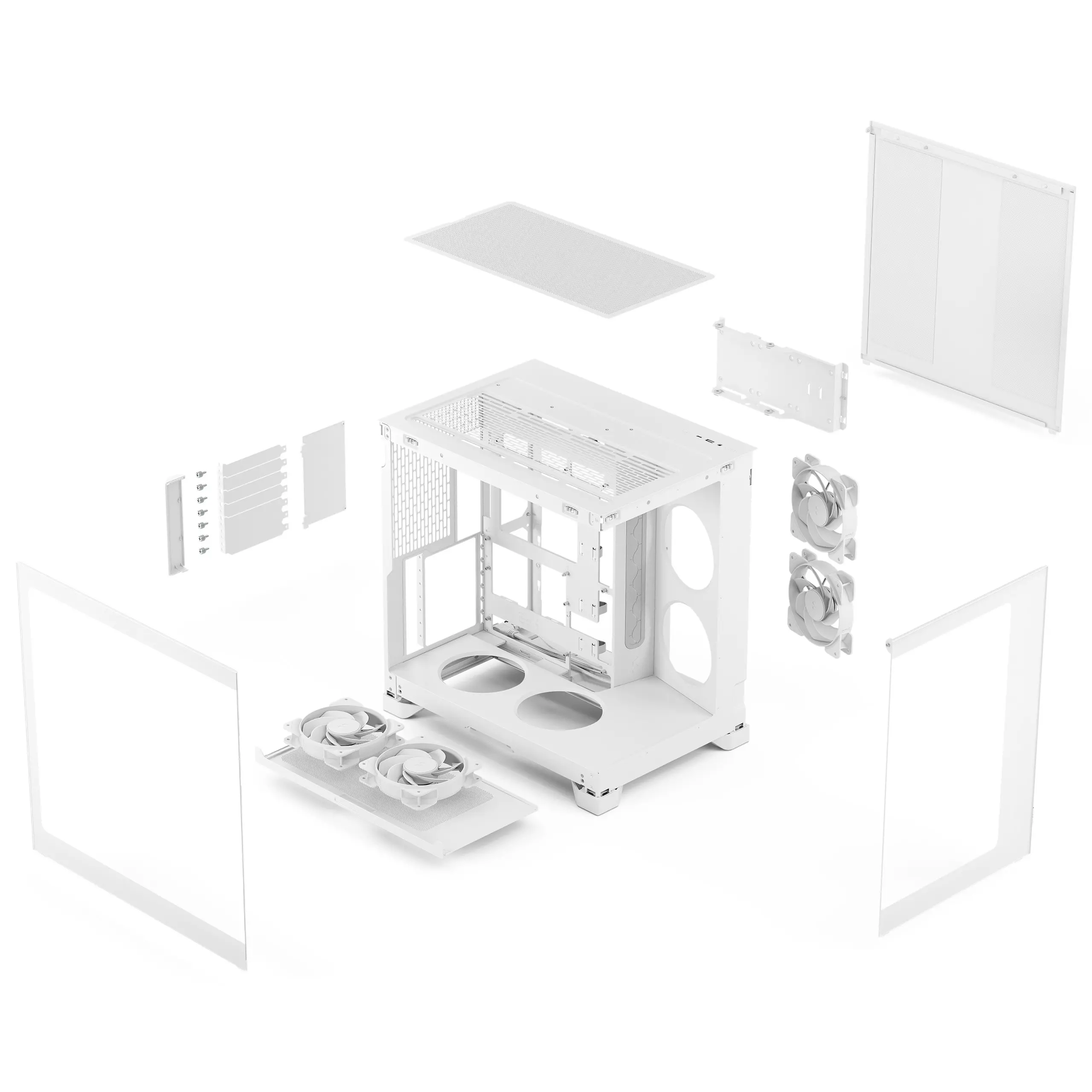 Кутия за компютър, FRACTAL DESIGN FD POP 2 VISION WHITE RGB - image 14