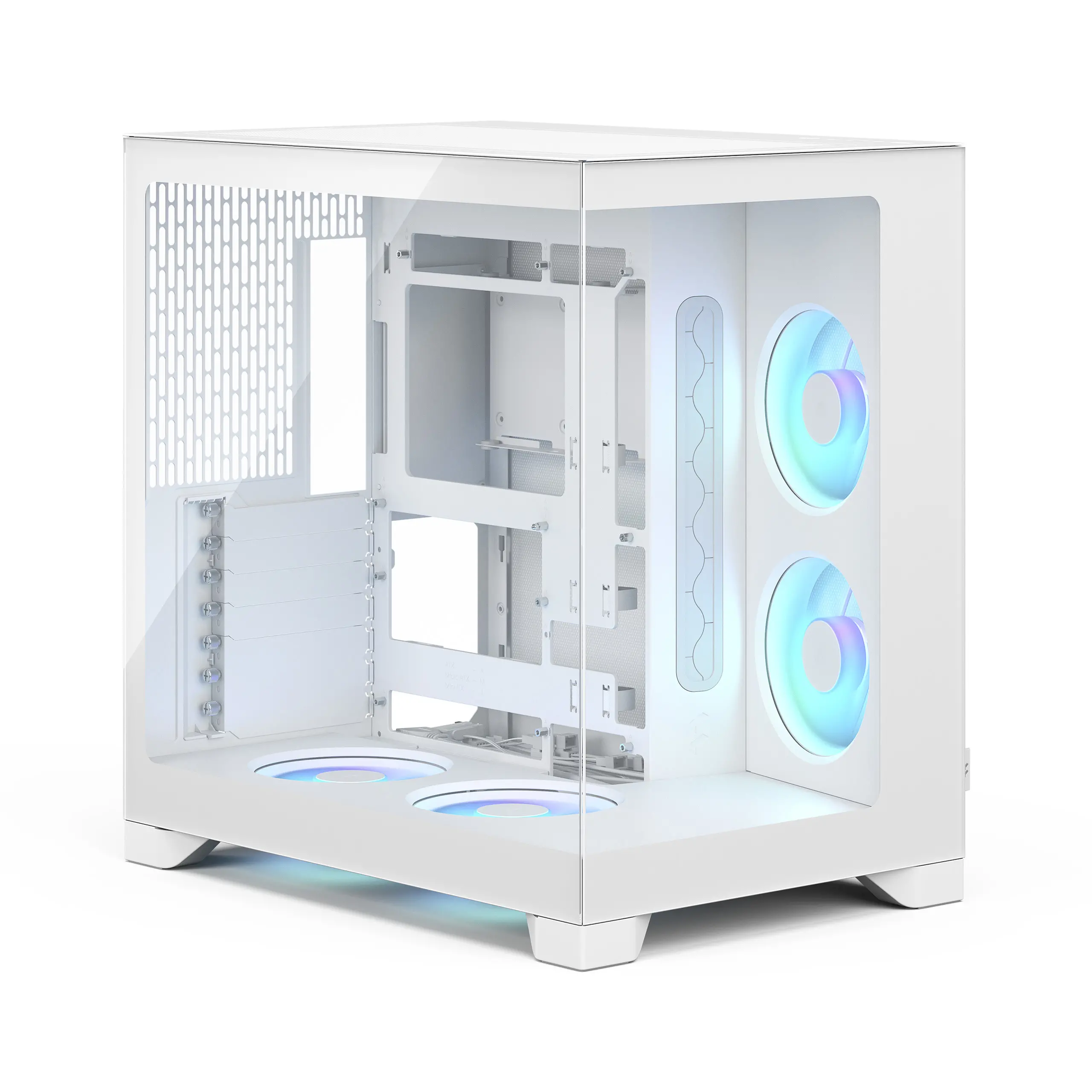 Кутия за компютър, FRACTAL DESIGN FD POP 2 VISION WHITE RGB - image 2
