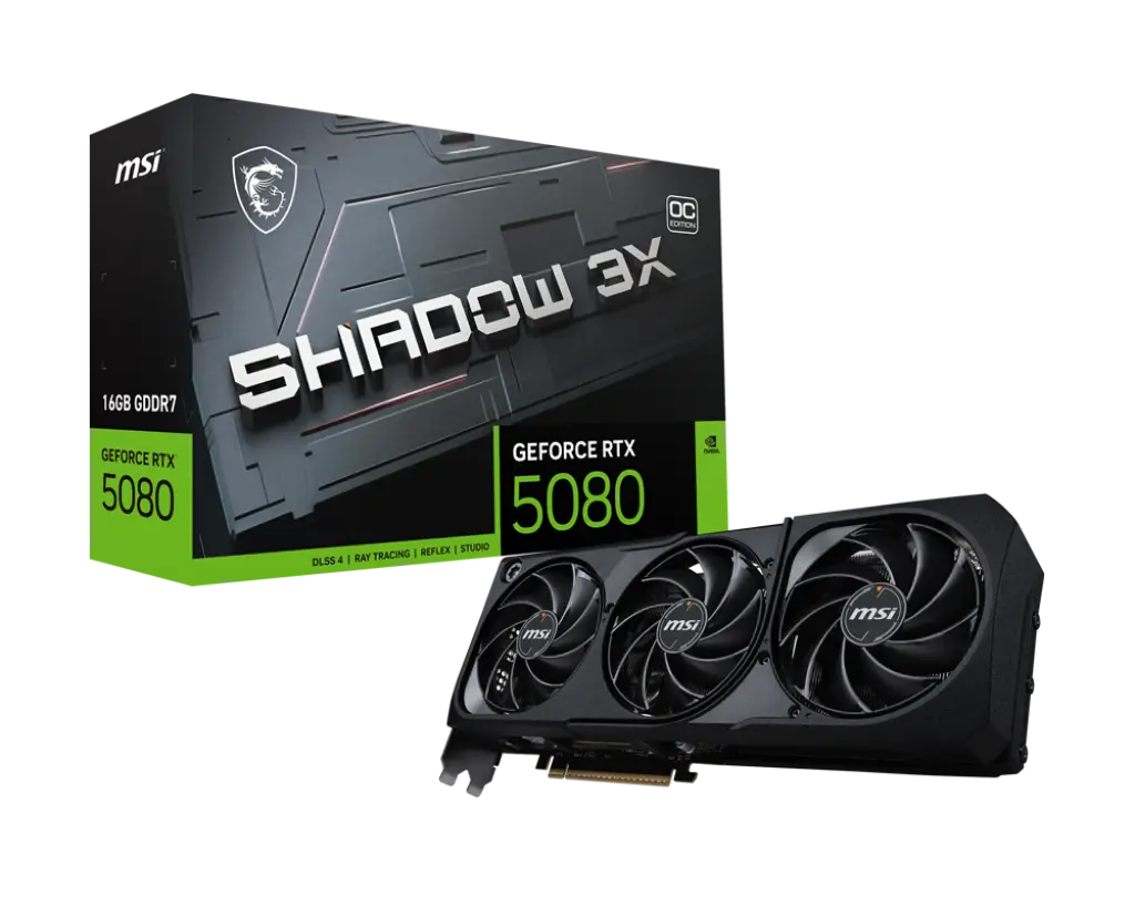 Видео карта, MSI RTX5080 16G SHADOW 3X OC - image 4