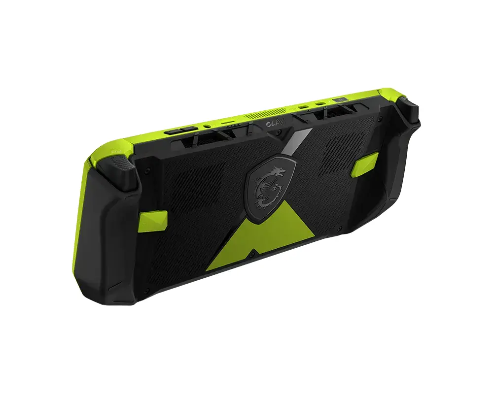 Игрова конзола MSI CLAW A8 BZ2EM-058GR - 8" IPS FHD+(1920x1200) 120Hz VRR, 24GB LPDDR5x, 1TB SSD, Windows 11 Home - Neon Green - image 1