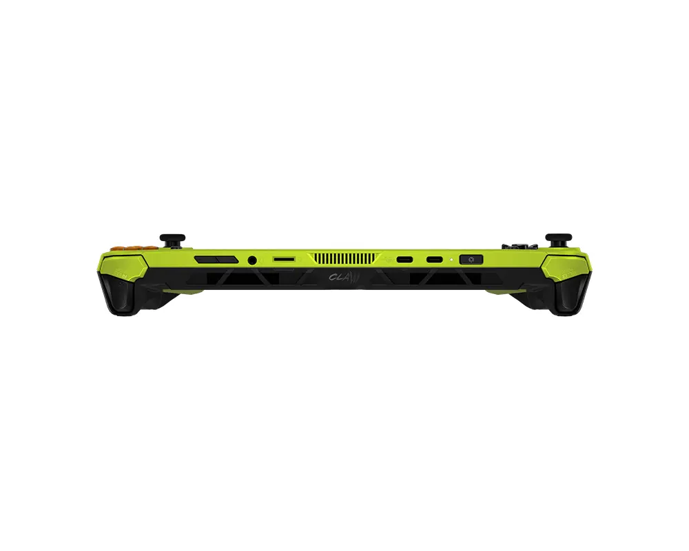 Игрова конзола MSI CLAW A8 BZ2EM-058GR - 8" IPS FHD+(1920x1200) 120Hz VRR, 24GB LPDDR5x, 1TB SSD, Windows 11 Home - Neon Green - image 2