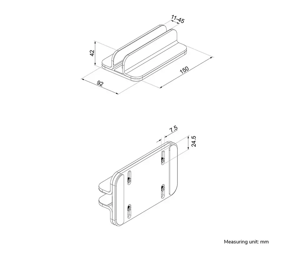 Стойка, Neomounts Laptop holder 11-17" - universal - image 6