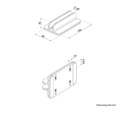 Стойка, Neomounts Laptop holder 11-17" - universal - image 6