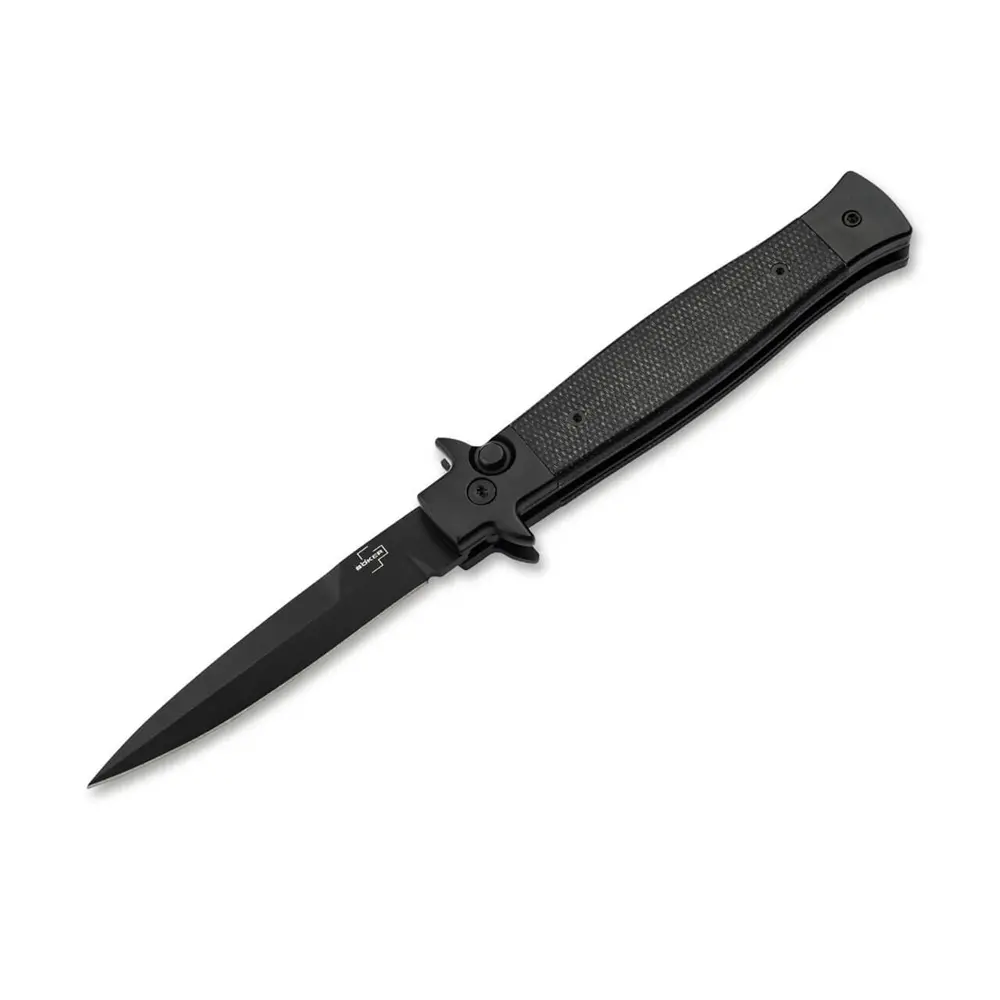 Джобен нож Boker Plus Stiletto 3.5 All Black