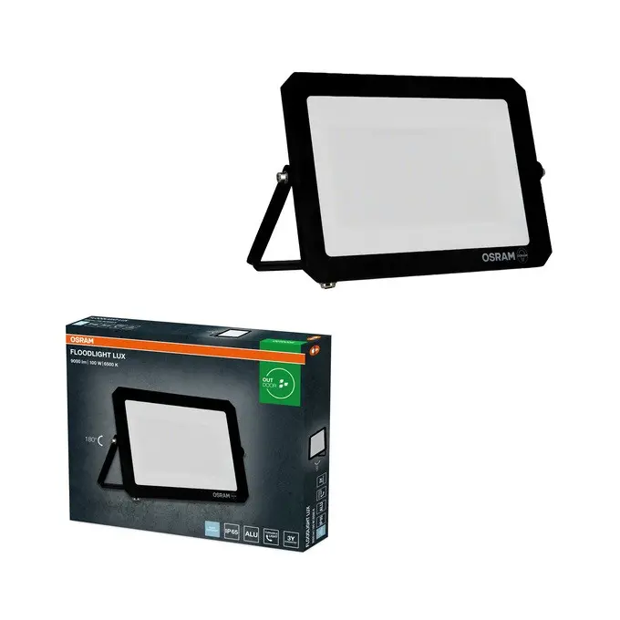LED ПРОЖЕКТОР FLOODLIGHT LUX 100W 865 BLACK LEDVANCE