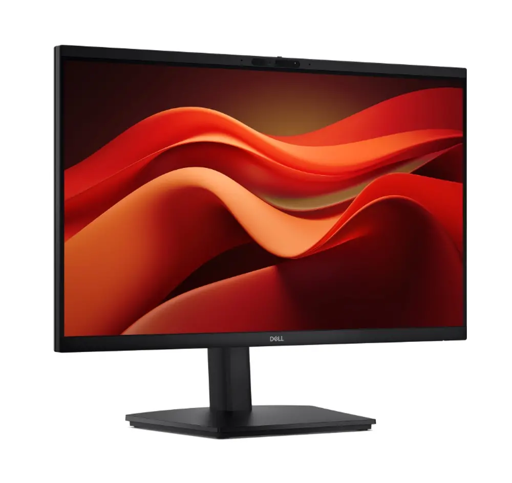 Монитор, Dell E2426HB, 23.8" Video Conferencing, FullHD (1920x1080) AG, IPS, 16:9, 5ms, 1000:1, 300 cd/m2, HDMI, DP, USB hub, Camera 5 Megapixel, Mic, 2x 3W speaker, Height Adj, Pivot, Swivel, Tilt, Black