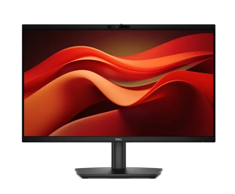 Монитор, Dell E2426HB, 23.8" Video Conferencing, FullHD (1920x1080) AG, IPS, 16:9, 5ms, 1000:1, 300 cd/m2, HDMI, DP, USB hub, Camera 5 Megapixel, Mic, 2x 3W speaker, Height Adj, Pivot, Swivel, Tilt, Black - image 1
