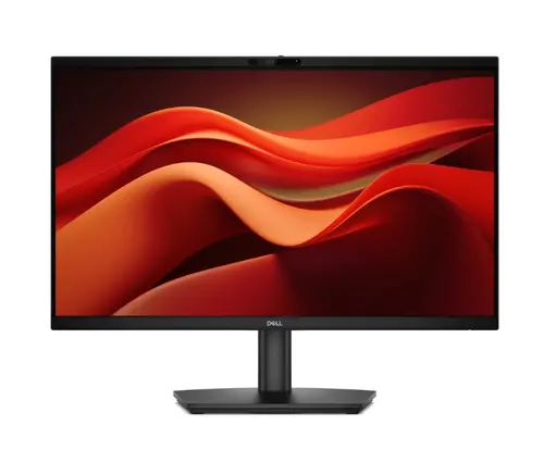 Монитор, Dell E2426HB, 23.8" Video Conferencing, FullHD (1920x1080) AG, IPS, 16:9, 5ms, 1000:1, 300 cd/m2, HDMI, DP, USB hub, Camera 5 Megapixel, Mic, 2x 3W speaker, Height Adj, Pivot, Swivel, Tilt, Black - image 1