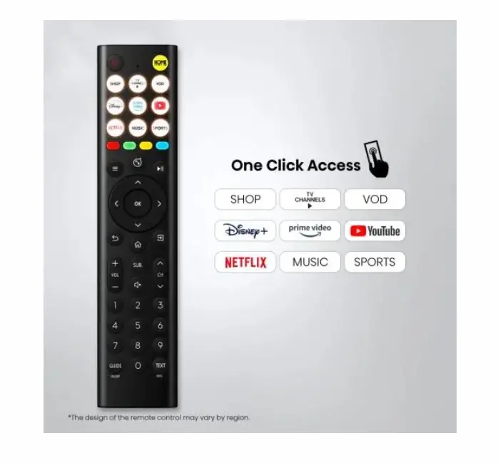 Телевизор, Hisense 40" A4S, Full HD 1920x1080, DLED, HDR, HLG, DTS HD, Smart TV, WiFi, WiFi Direct, 2xHDMI, 2xUSB, LAN, CI+, DVB-T2/C/S2, Black - image 3