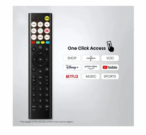 Телевизор, Hisense 40" A4S, Full HD 1920x1080, DLED, HDR, HLG, DTS HD, Smart TV, WiFi, WiFi Direct, 2xHDMI, 2xUSB, LAN, CI+, DVB-T2/C/S2, Black - image 3