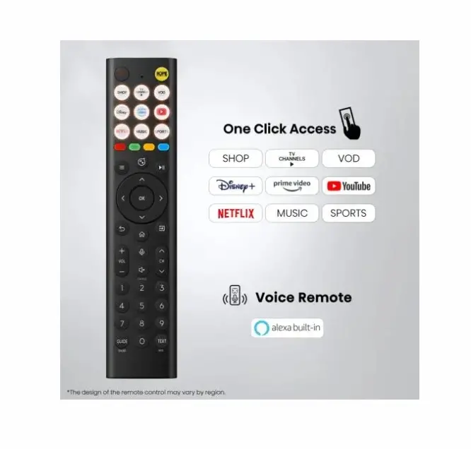 Телевизор, Hisense 50" E8S, 4K Ultra HD 3840x2160, ULED, Quantum Dot,144 Hz,HDR 10+, HLG, Dolby Vision, DTS Virtual X, Smart TV, WiFi, Light Sensor, BT, Anyview Cast, 4xHDMI, 2xUSB, LAN, CI+, DVB-T2/C/S2, Singale Stand, Black - image 2