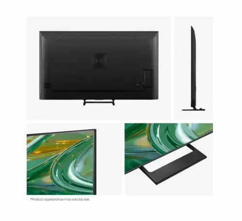 Телевизор, Hisense 50" E8S, 4K Ultra HD 3840x2160, ULED, Quantum Dot,144 Hz,HDR 10+, HLG, Dolby Vision, DTS Virtual X, Smart TV, WiFi, Light Sensor, BT, Anyview Cast, 4xHDMI, 2xUSB, LAN, CI+, DVB-T2/C/S2, Singale Stand, Black - image 4