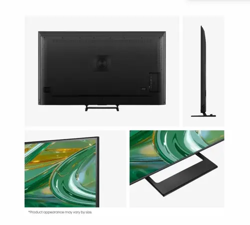 Телевизор, Hisense 55" E8S, 4K Ultra HD 3840x2160, ULED, Quantum Dot,144 Hz,HDR 10+, HLG, Dolby Vision, DTS Virtual X, Smart TV, WiFi, Light Sensor, BT, Anyview Cast, 4xHDMI, 2xUSB, LAN, CI+, DVB-T2/C/S2, Singale Stand, Black - image 2