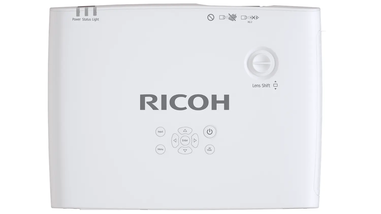 Лазeрен 3LCD проектор RICOH WUL5A50,30-300" WUXGA 1920x1200, 5200 Lumens - image 1