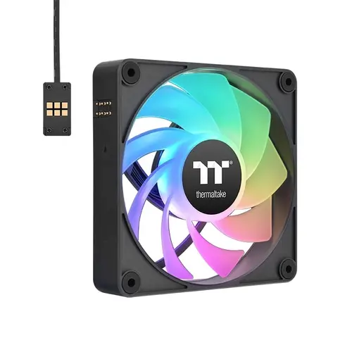 Вентилатор, Thermaltake CT120 EX Reverse ARGB Sync PC Cooling Fan 3 Pack Magnetic Connect