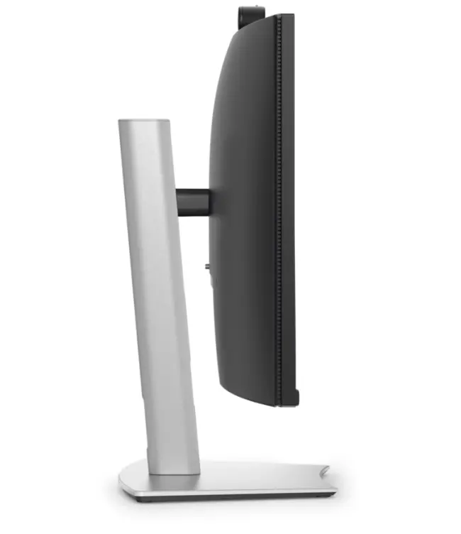 Монитор, Dell P3426WEV, 34.1" Curved Webcam Monitor, IPS Anti-Glare, 5ms, 100 Hz, 1500:1, 350 cd/m2, UW-QHD 3440x1440, 99% sRGB, HDMI, Display Port, USB-C Hub, RJ45, Webcam, KVM Switch, PD 90W, Height Adjustable, Pivot, Swivel, Tilt, Black - image 5
