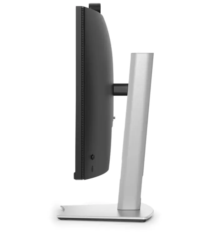 Монитор, Dell P3426WEV, 34.1" Curved Webcam Monitor, IPS Anti-Glare, 5ms, 100 Hz, 1500:1, 350 cd/m2, UW-QHD 3440x1440, 99% sRGB, HDMI, Display Port, USB-C Hub, RJ45, Webcam, KVM Switch, PD 90W, Height Adjustable, Pivot, Swivel, Tilt, Black - image 6