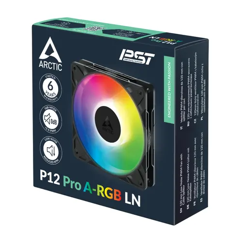 Arctic ventilator 120mm P12 Pro A-RGB LN (Negru) - 7