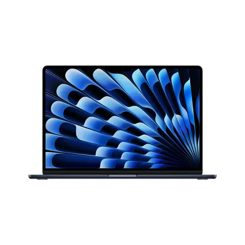 Лаптоп, Apple MacBook Air 15.3: Apple M5 chip with 10-core CPU and 10-core GPU, 16GB, 512GB SSD - Midnight