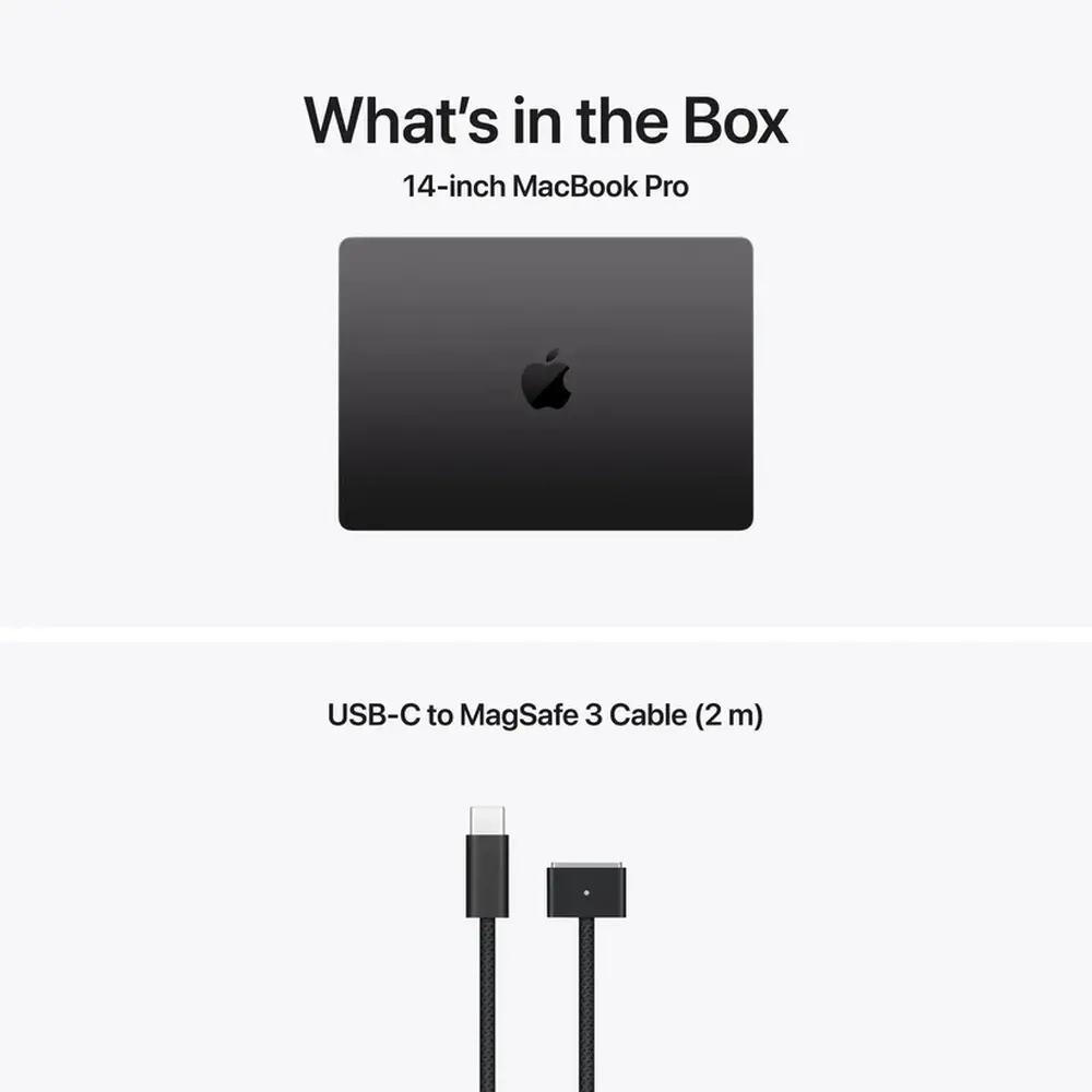Лаптоп, Apple 14-inch MacBook Pro: Apple M5 Max chip with 18-core CPU and 32-core GPU, 36GB, 2TB SSD - Space Black - image 4