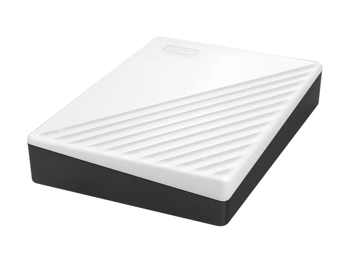 WD My Passport 6TB portable HDD USB3.0 USB2.0 compatible White Retail - image 1