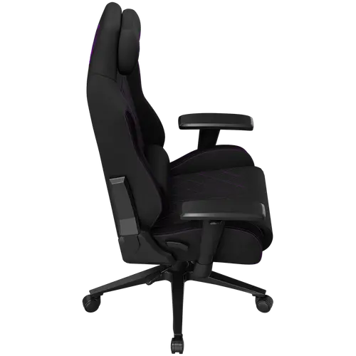 LORGAR CHA41, Ergonomic Gaming Chair Advanced, premium anti-stain fabric, Black/purple - image 11