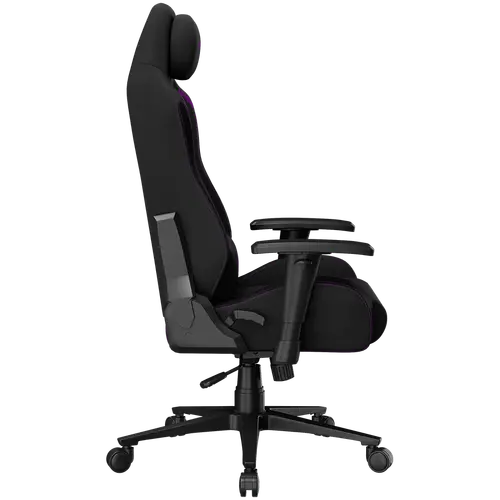 LORGAR CHA41, Ergonomic Gaming Chair Advanced, premium anti-stain fabric, Black/purple - image 14